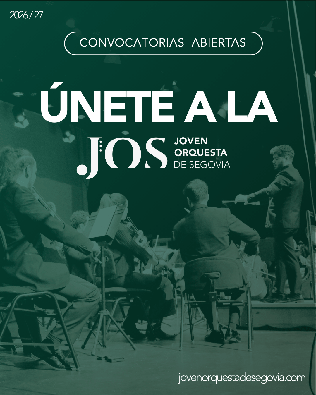 Audiciones temporada 2026/27