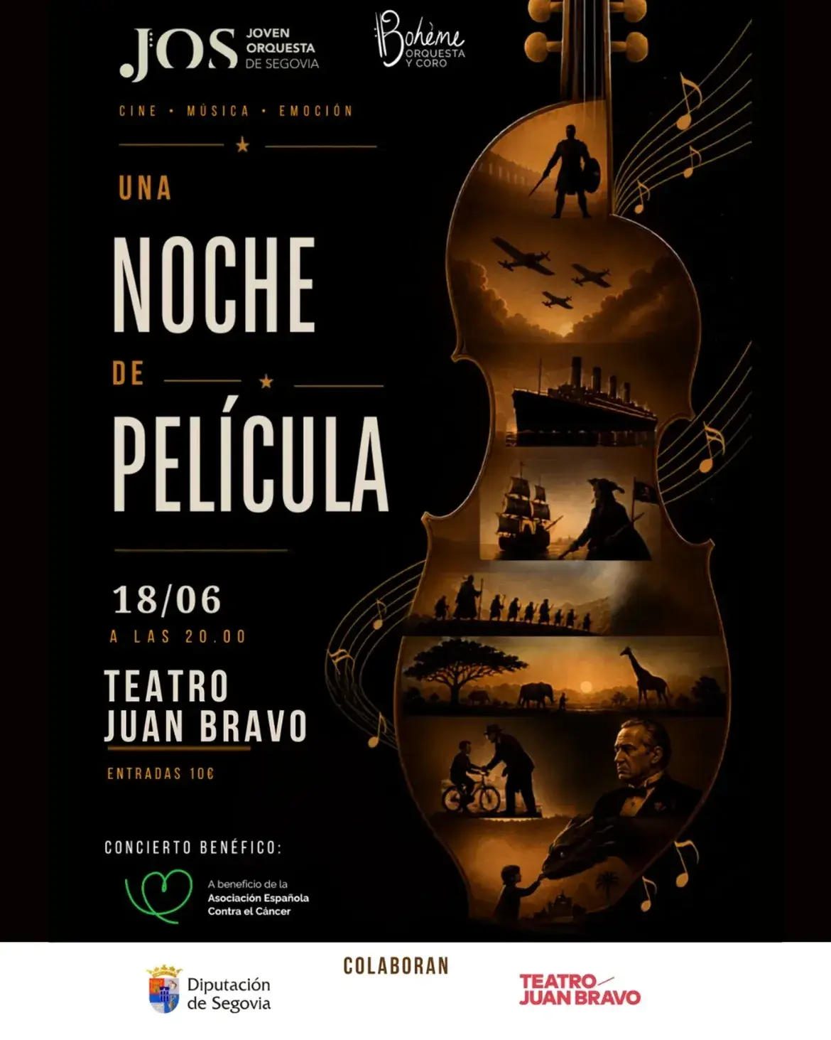 Concierto benéfico a favor de la AECC